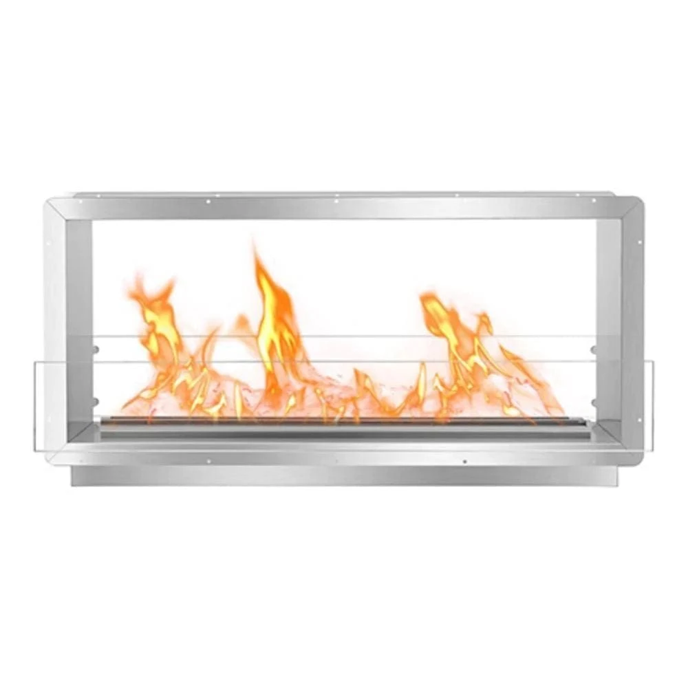 The Bio Flame XL Firebox DS 53-Inch Built-in See-Thru Ethanol Fireplace 1 The Bio Flame XL Firebox DS 53-Inch Built-in See-Thru Ethanol Fireplace