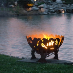 The Fire Pit Gallery 37-Inch Forest Fire Steel Fire Pit (7010001-37D) 7 The Fire Pit Gallery 37-Inch Forest Fire Steel Fire Pit (7010001-37D) -Empire || Superior || Grand Canyon Sales Shop the fire pit gallery forest fire steel fire pit 29023234130014