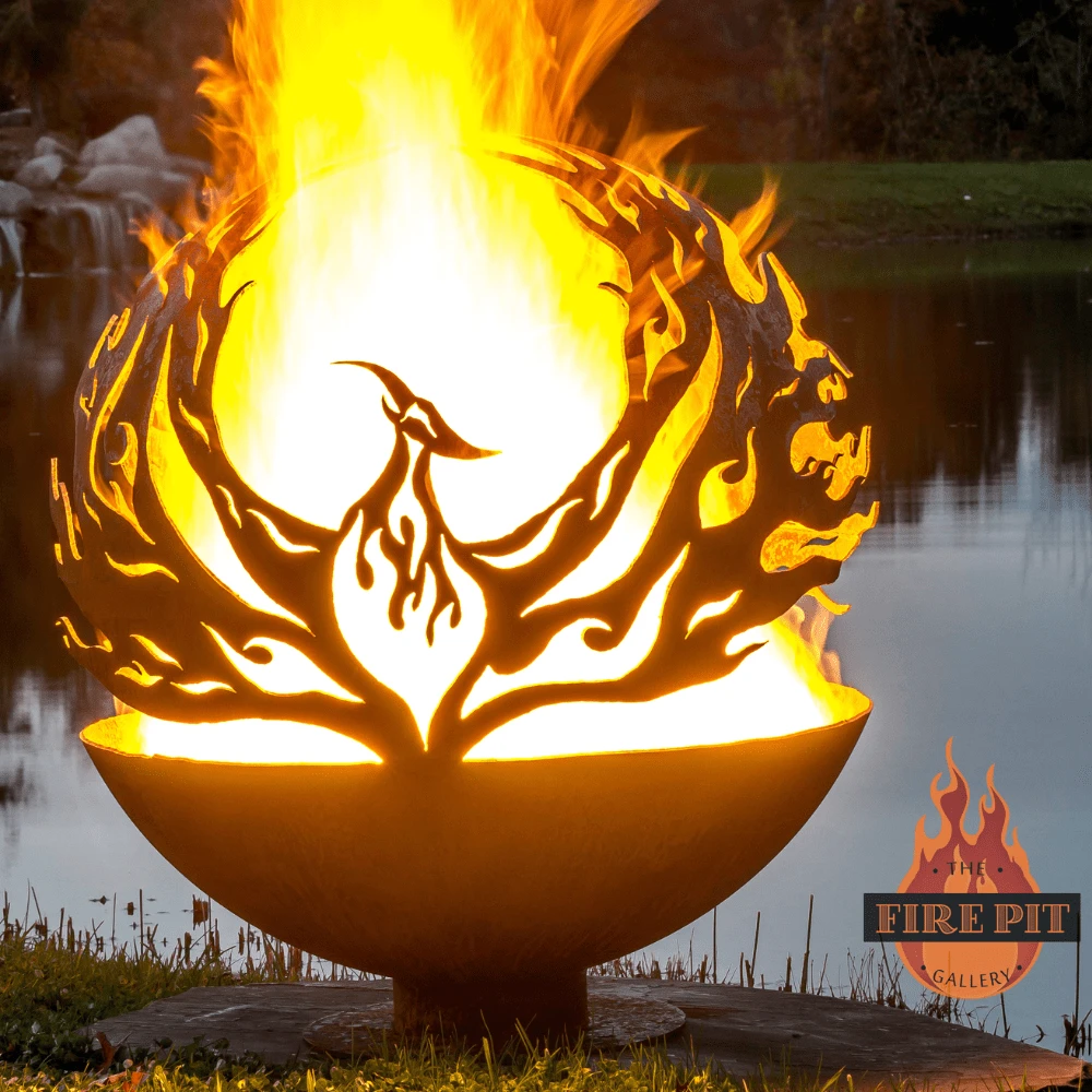 The Fire Pit Gallery 37-Inch Phoenix Rising Steel Fire Pit (7010037-37F) 3 The Fire Pit Gallery 37-Inch Phoenix Rising Steel Fire Pit (7010037-37F) - Image 3
